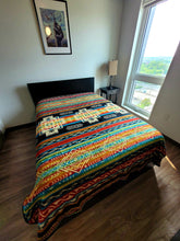 Alpaca Blanket - Black Design