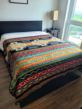 Alpaca Blanket - Black Design