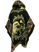 Alpaca Poncho Hoodie - Eagle Dreamcatcher